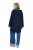 Ulla Popken 846278 Softshell-takki Tummansininen - Pitkät takit - Naisten takit isoissa kooissa