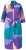 Ulla Popken 846351 Kuviollinen paitamekko Liila - Midimekot - Midimekot isoissa ko'oissa