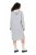 Ulla Popken 846886 Collegemekko hupulla Harmaa melange - Collegemekot - 