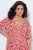 Ulla Popken 846912 Kuviollinen midimekko Koralli - Midimekot - Midimekot isoissa ko'oissa
