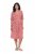 Ulla Popken 846912 Kuviollinen midimekko Koralli - Midimekot - Midimekot isoissa ko'oissa