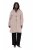 Ulla Popken 846929 Päällystakki Beige - Pitkät takit - Naisten takit isoissa kooissa