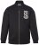 STHUGE 847083 Varsity-takki scuba-kangasta Musta - Takit - Miesten Takit, isot koot – 2XL – 12XL