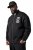 STHUGE 847083 Varsity-takki scuba-kangasta Musta - Takit - Miesten Takit, isot koot – 2XL – 12XL