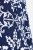 Ulla Popken 847586 Kukkakuvioinen jacquard-bleiseri Tummansininen - Naisten bleiserit isot koot - Bleiserit naisille plus-koossa