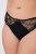 Ulla Popken 848522 String-alushousut pitsillä 3 kpl Musta - Alushousut - 