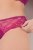 Ulla Popken 848522 String-alushousut pitsillä 3 kpl Tummanlila - Alushousut - 
