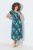 Ulla Popken 848696 Kuviollinen mekko Tummansininen - Kesämekot - Kesämekot isoissa kooissa