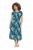 Ulla Popken 848696 Kuviollinen mekko Tummansininen - Kesämekot - Kesämekot isoissa kooissa