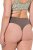 Ulla Popken 848826 Eläinkuvioiset string-alushousut 3 kpl Taupe - Alushousut - 