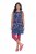 Ulla Popken 849887 Hihaton jerseymekko Tummansininen - Trikoomekot - 