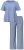 Ulla Popken 850045 Lyhythihainen pyjama Vaaleansininen - Pyjama/Loungewear - 