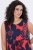 Ulla Popken 850175 Kuviollinen jerseymekko Koralli - Trikoomekot - 