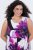 Ulla Popken 850175 Hihaton jerseymekko taskuilla Liila - Trikoomekot - 
