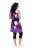 Ulla Popken 850175 Hihaton jerseymekko taskuilla Liila - Trikoomekot - 