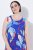 Ulla Popken 850367 Kuviollinen jerseymekko Tummansininen - Trikoomekot - 