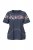 Ulla Popken 850403 Kukkakuvioinen pyjama Tummansininen - Pyjama/Loungewear - 