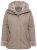 Ulla Popken 850509 Tekoturkistakki Taupe - Takit - Naisten takit plus-koossa