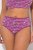 Ulla Popken 850538 Kukkakuvioiset alushousut luomupuuvillaa 2 kpl Violetti - Alushousut - 