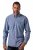 JP1880 850931 Pitkähihainen chambray-paita Denimsininen TALL - TALL kauluspaidat - TALL-paidat pitkille miehille