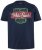 JP1880 850980 Vintagetyylinen painatuksellinen T-paita Tummansininen TALL - TALL T-paidat - T-paidat pitkille miehille 