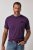 JP1880 850985 T-paita rintapainatuksella Tummanlila TALL - TALL T-paidat - T-paidat pitkille miehille 