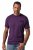 JP1880 850985 T-paita rintapainatuksella Tummanlila TALL - TALL T-paidat - T-paidat pitkille miehille 