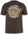 JP1880 851001 Rolling Stones Retro Logo T-paita Pähkinänruskea TALL - TALL T-paidat - T-paidat pitkille miehille 