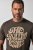 JP1880 851001 Rolling Stones Retro Logo T-paita Pähkinänruskea TALL - TALL T-paidat - T-paidat pitkille miehille 