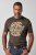 JP1880 851001 Rolling Stones Retro Logo T-paita Pähkinänruskea TALL - TALL T-paidat - T-paidat pitkille miehille 