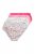 Ulla Popken 851140 Kukkakuvioiset alushousut 5 kpl Roosa - Alushousut - 