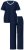 Ulla Popken 851245 Raidallinen pyjama Tummansininen - Pyjama/Loungewear - 