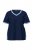Ulla Popken 851245 Raidallinen pyjama Tummansininen - Pyjama/Loungewear - 