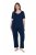 Ulla Popken 851245 Raidallinen pyjama Tummansininen - Pyjama/Loungewear - 