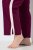 Ulla Popken 851245 Pyjama Marjanpunainen - Pyjama/Loungewear - 