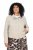 Ulla Popken 851329 Nahan näköinen vetoketjullinen biker-takki Taupe - Takit - Naisten takit plus-koossa