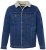 JP1880 851363 Farkkutakki teddyvuorella Denimsininen TALL - TALL takit - TALL-takit pitkille miehille