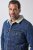 JP1880 851363 Farkkutakki teddyvuorella Denimsininen TALL - TALL takit - TALL-takit pitkille miehille