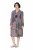 Ulla Popken 851546 Kuviollinen midimekko Sinapinkeltainen - Midimekot - Midimekot isoissa ko'oissa