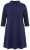 Ulla Popken 851664 A-linjainen jerseymekko taskuilla Tummansininen - Naisten mekot isot koot - Mekot kaikille koille