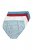 Ulla Popken 851725 Kuviolliset alushousut 5 kpl Liila - Alushousut - 