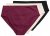 Ulla Popken 851739 Alushousut 3 kpl Musta - Alushousut - 
