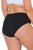 Ulla Popken 851752 Raidalliset alushousut 5 kpl Musta - Alushousut - 