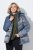 Ulla Popken 851790 Tikkitakki Denimsininen - Takit - Naisten takit plus-koossa