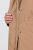 Ulla Popken 852028 Parka Beige - Pitkät takit - Naisten takit isoissa kooissa