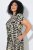 Ulla Popken 852257 Kuviollinen maksimekko Taupe - Maksimekot - Isojen kokojen maksimekot