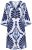 Ulla Popken 852314 Kuviollinen mekko Valkoinen - Midimekot - Midimekot isoissa ko'oissa