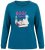 Ulla Popken 852710 Pitkähihainen oleskelupaita Petrooli - Pyjama/Loungewear - 