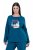 Ulla Popken 852710 Pitkähihainen oleskelupaita Petrooli - Pyjama/Loungewear - 
