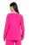 Ulla Popken 852747 Pitkähihainen pyjaman yläosa Roosa - Pyjama/Loungewear - 